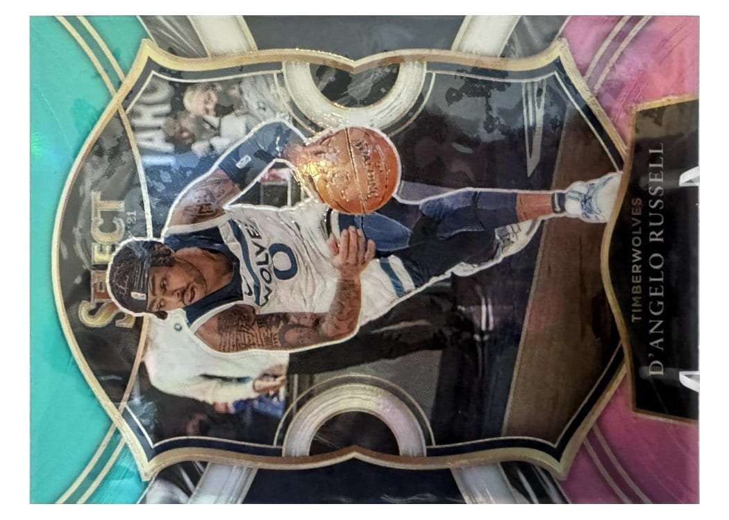 2020-21 Panini Select Base Set D'Angelo Russell #18 card