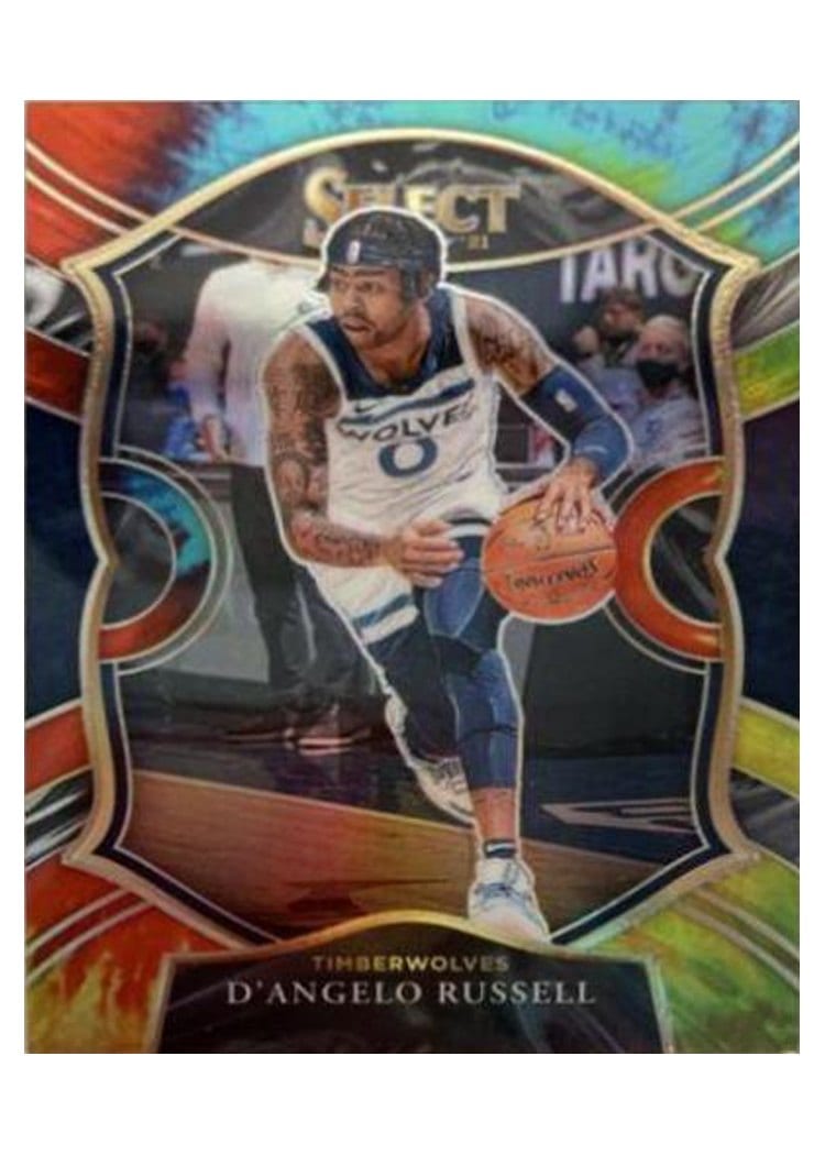 2020-21 Panini Select Base Set D'Angelo Russell #18 card