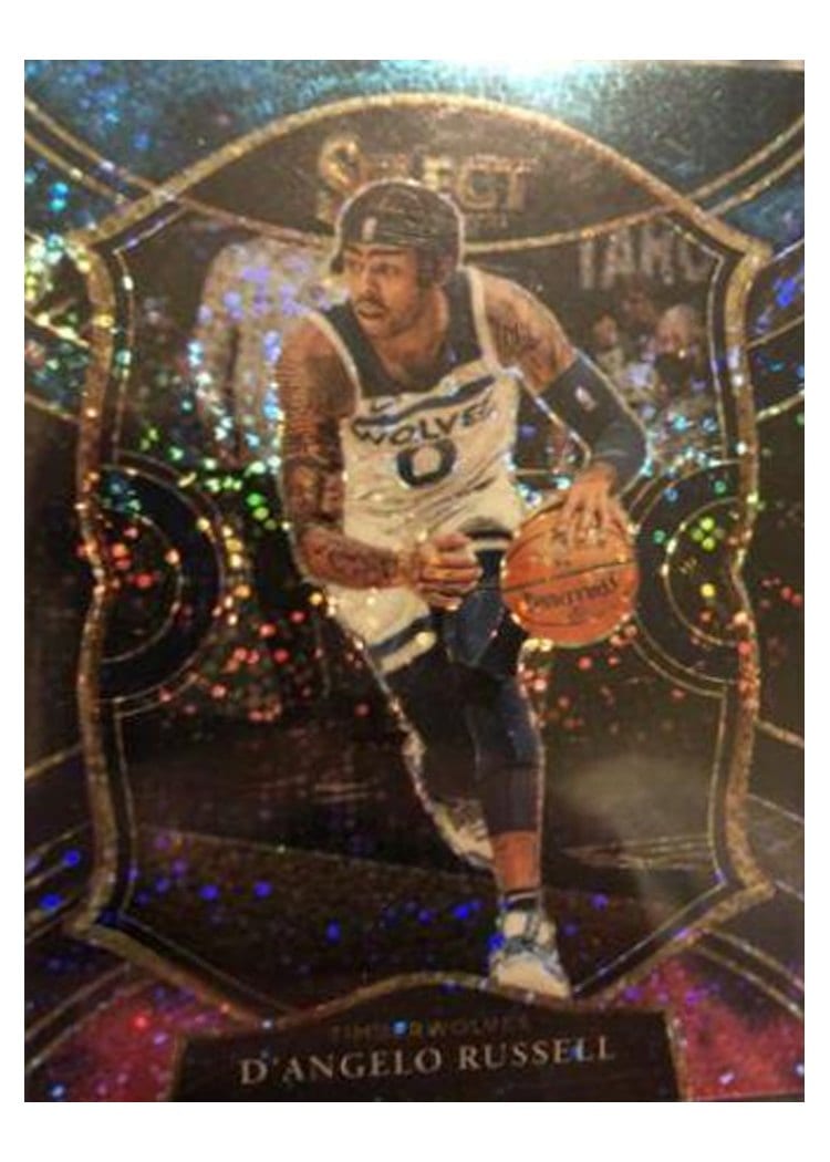 2020-21 Panini Select Base Set D'Angelo Russell #18 card