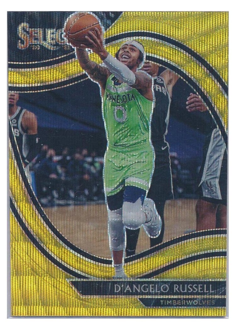 2020-21 Panini Select Base Set D'Angelo Russell #253 card