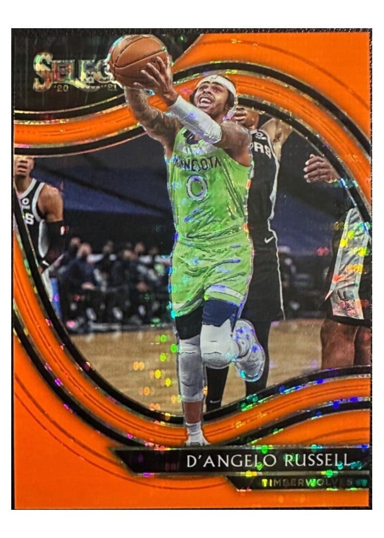 2020-21 Panini Select Base Set D'Angelo Russell #253 card