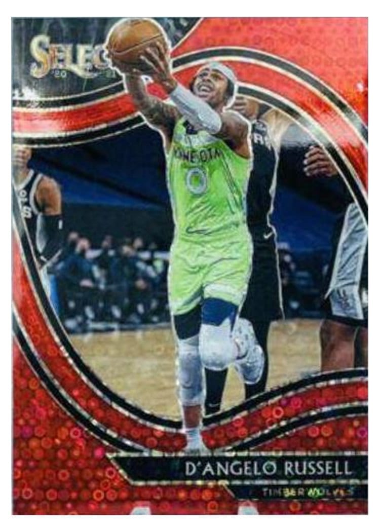 2020-21 Panini Select Base Set D'Angelo Russell #253 card