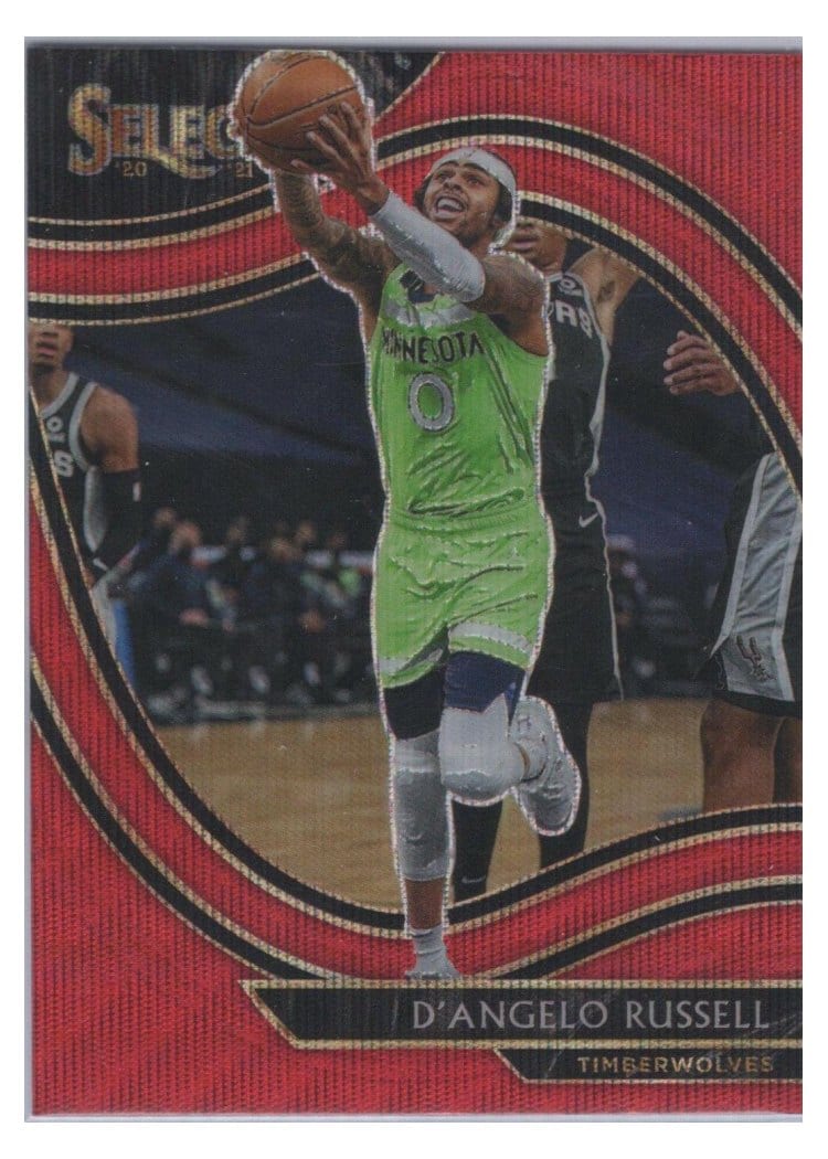 2020-21 Panini Select Base Set D'Angelo Russell #253 card