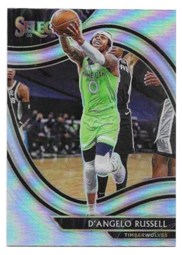 2020-21 Panini Select Base Set D'Angelo Russell #253 card