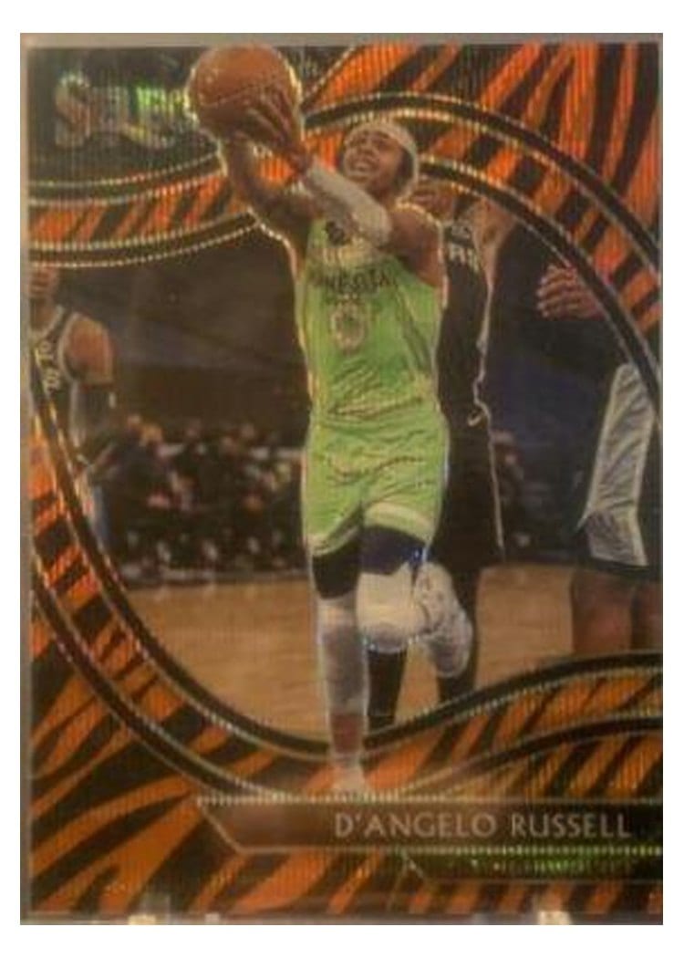 2020-21 Panini Select Base Set D'Angelo Russell #253 card