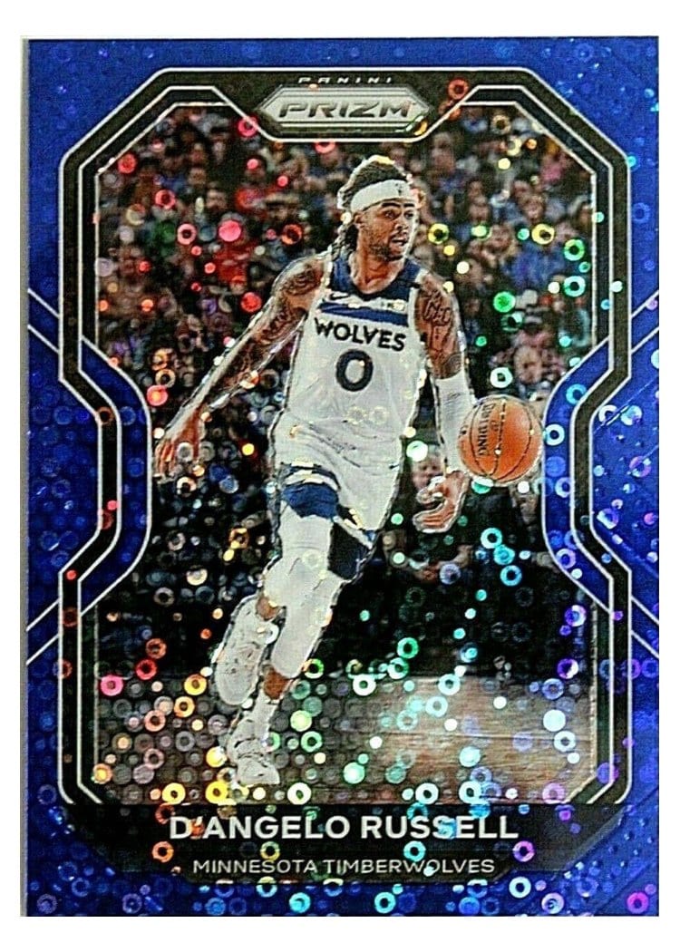 2020 Panini Prizm D'Angelo Russell #95 card