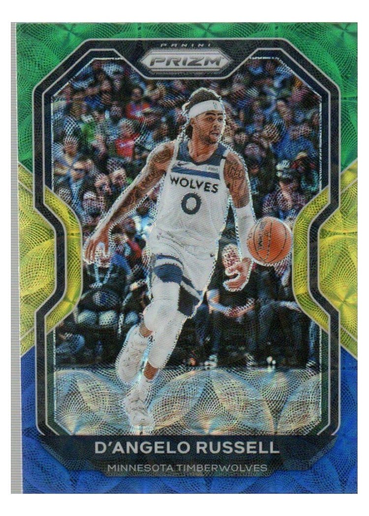2020 Panini Prizm D'Angelo Russell #95 card