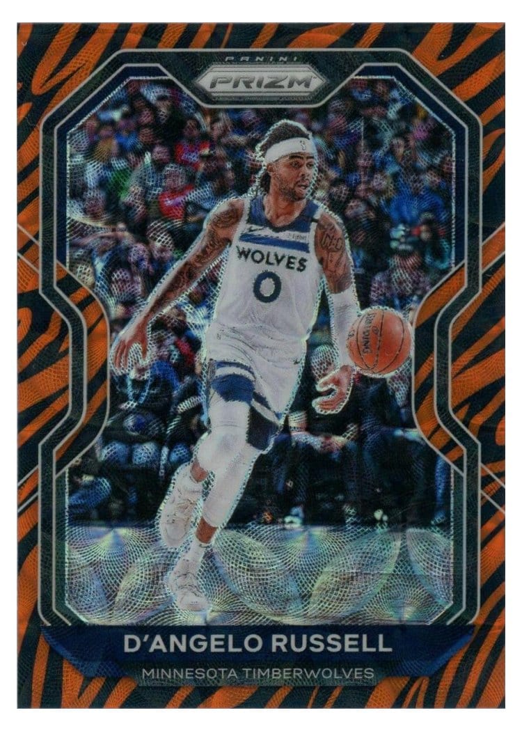 2020 Panini Prizm D'Angelo Russell #95 card