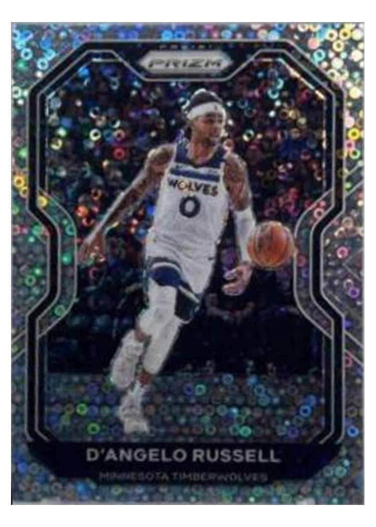 2020 Panini Prizm D'Angelo Russell #95 card