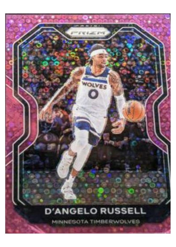 2020 Panini Prizm D'Angelo Russell #95 card