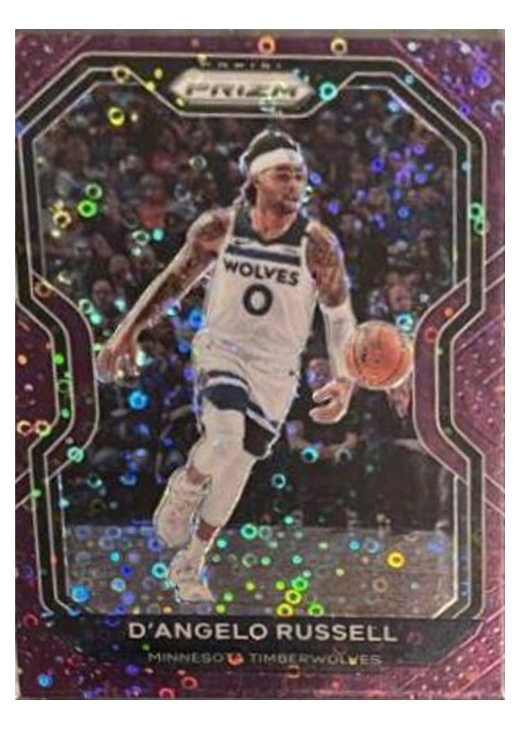 2020 Panini Prizm D'Angelo Russell #95 card