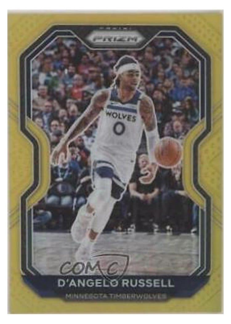 2020 Panini Prizm D'Angelo Russell #95 card