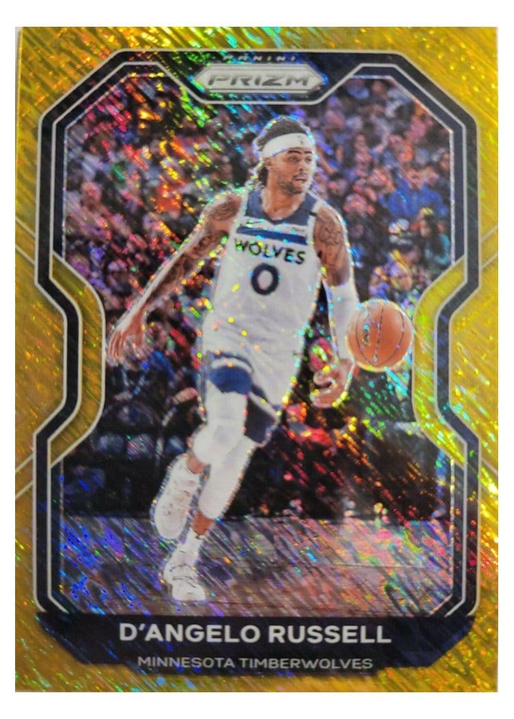 2020 Panini Prizm D'Angelo Russell #95 card