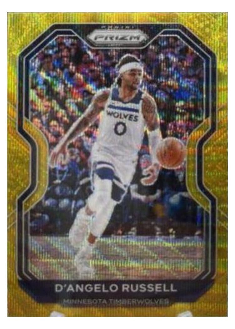 2020 Panini Prizm D'Angelo Russell #95 card
