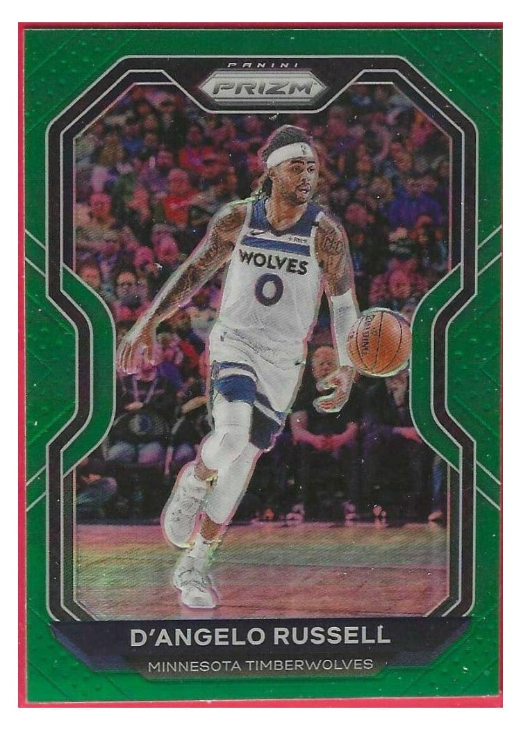2020 Panini Prizm D'Angelo Russell #95 card