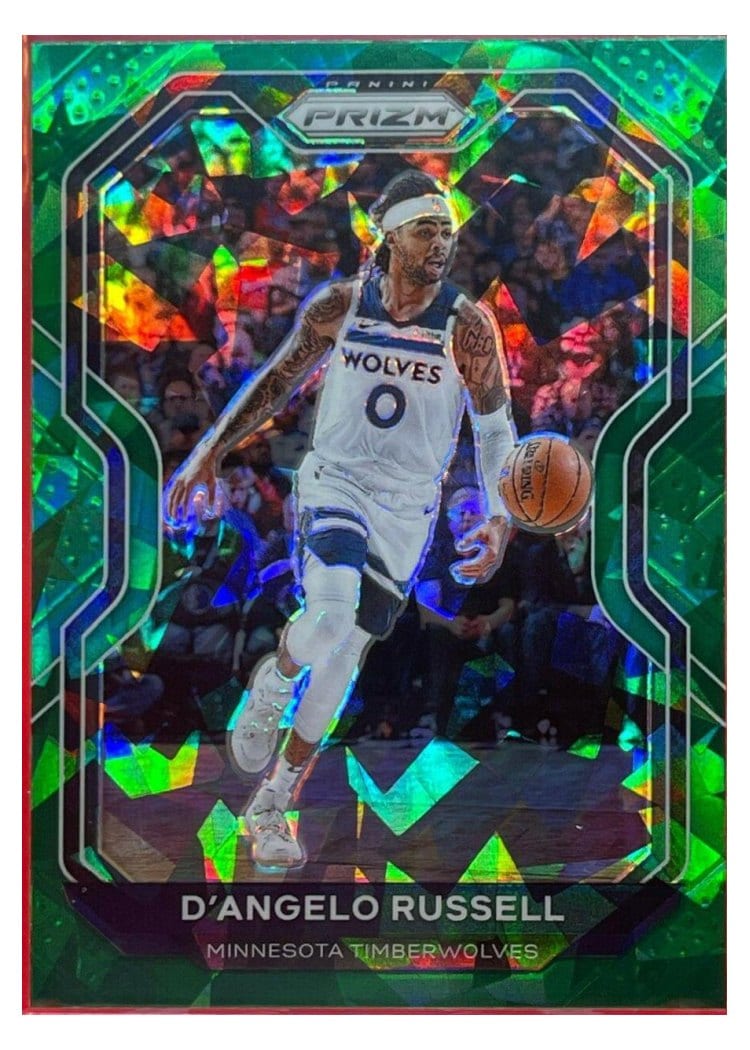 2020 Panini Prizm D'Angelo Russell #95 card