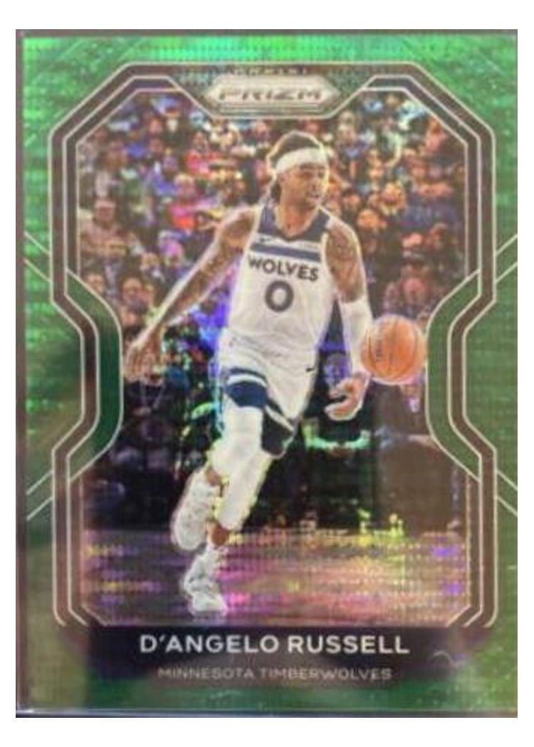 2020 Panini Prizm D'Angelo Russell #95 card