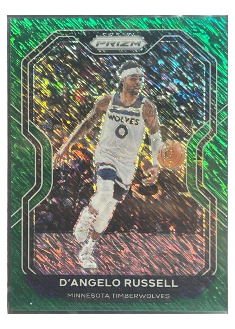 2020 Panini Prizm D'Angelo Russell #95 card