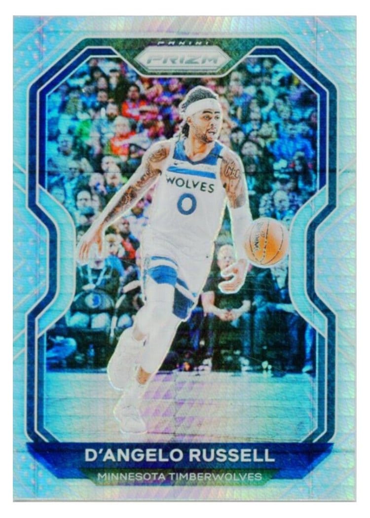 2020 Panini Prizm D'Angelo Russell #95 card