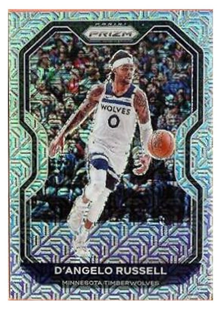 2020 Panini Prizm D'Angelo Russell #95 card