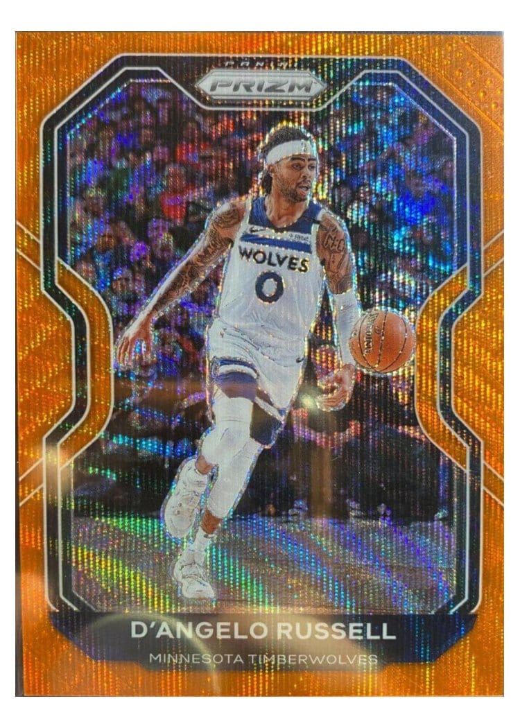 2020 Panini Prizm D'Angelo Russell #95 card