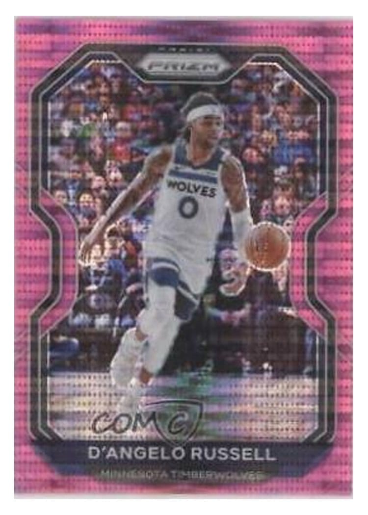 2020 Panini Prizm D'Angelo Russell #95 card