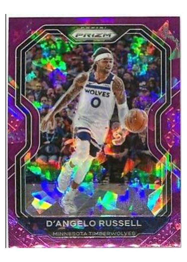 2020 Panini Prizm D'Angelo Russell #95 card