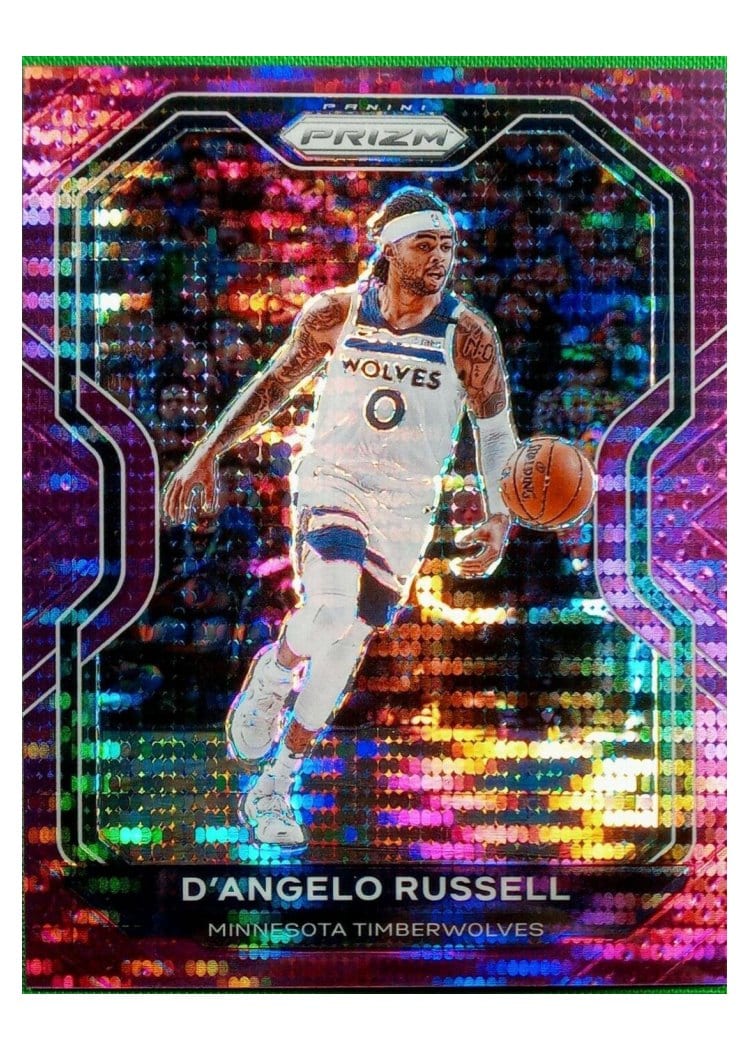 2020 Panini Prizm D'Angelo Russell #95 card