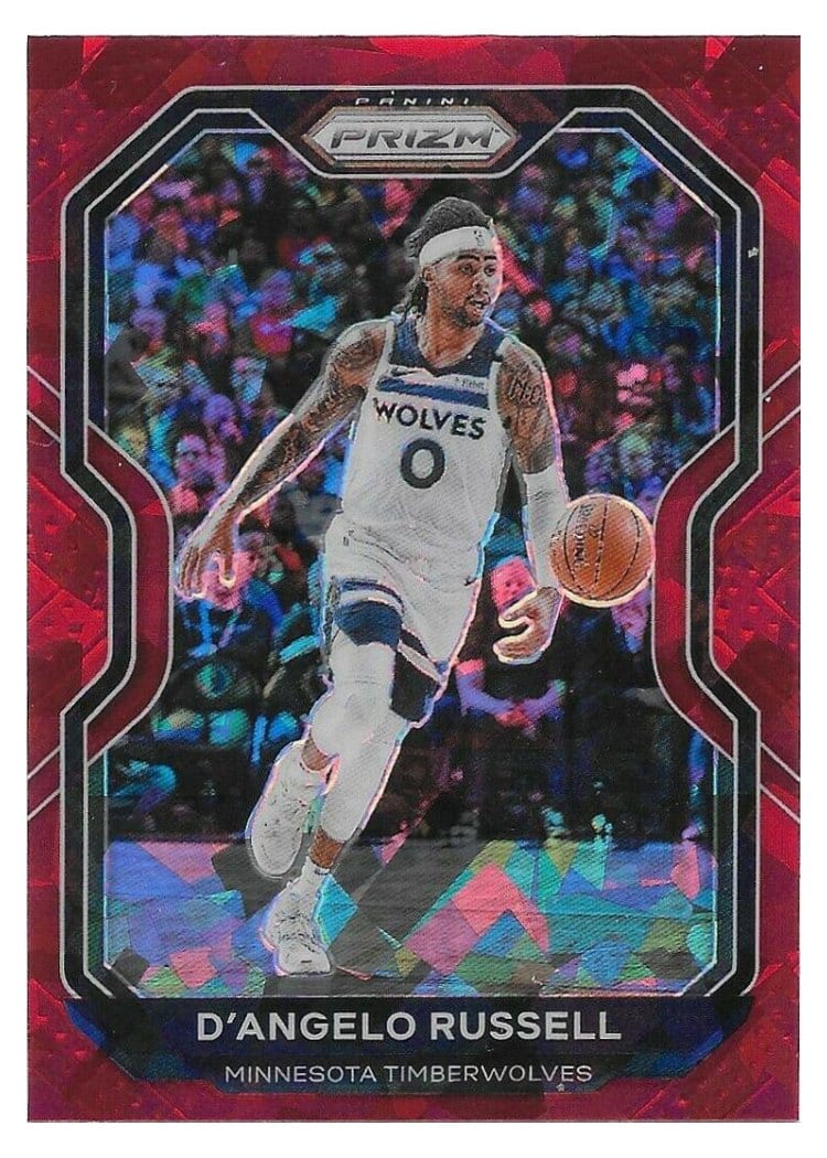 2020 Panini Prizm D'Angelo Russell #95 card