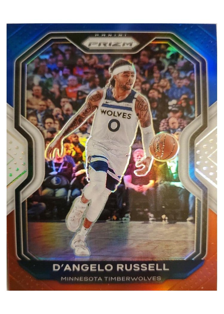 2020 Panini Prizm D'Angelo Russell #95 card