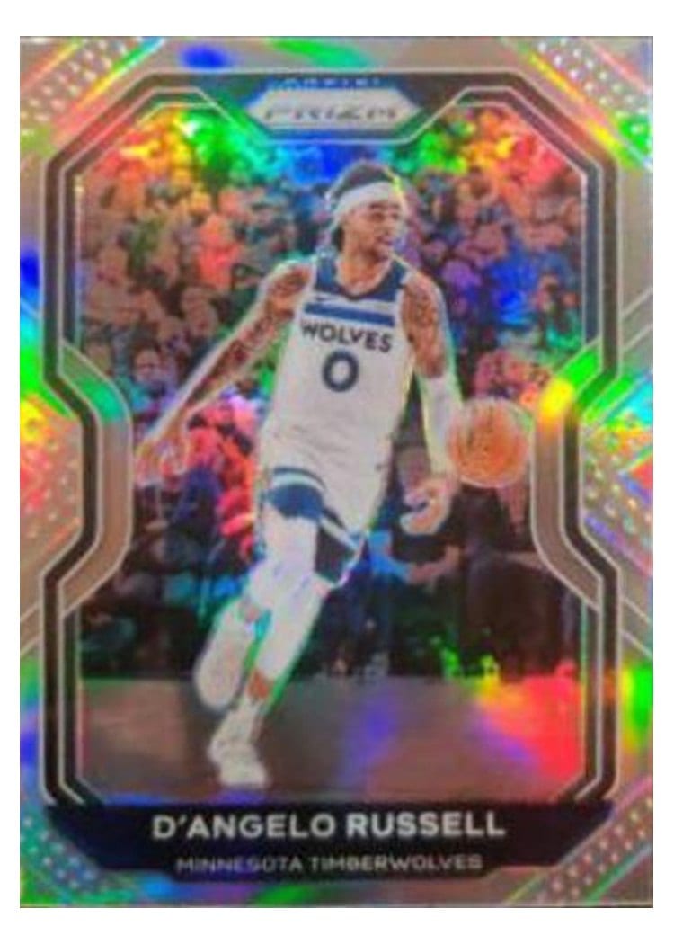 2020 Panini Prizm D'Angelo Russell #95 card