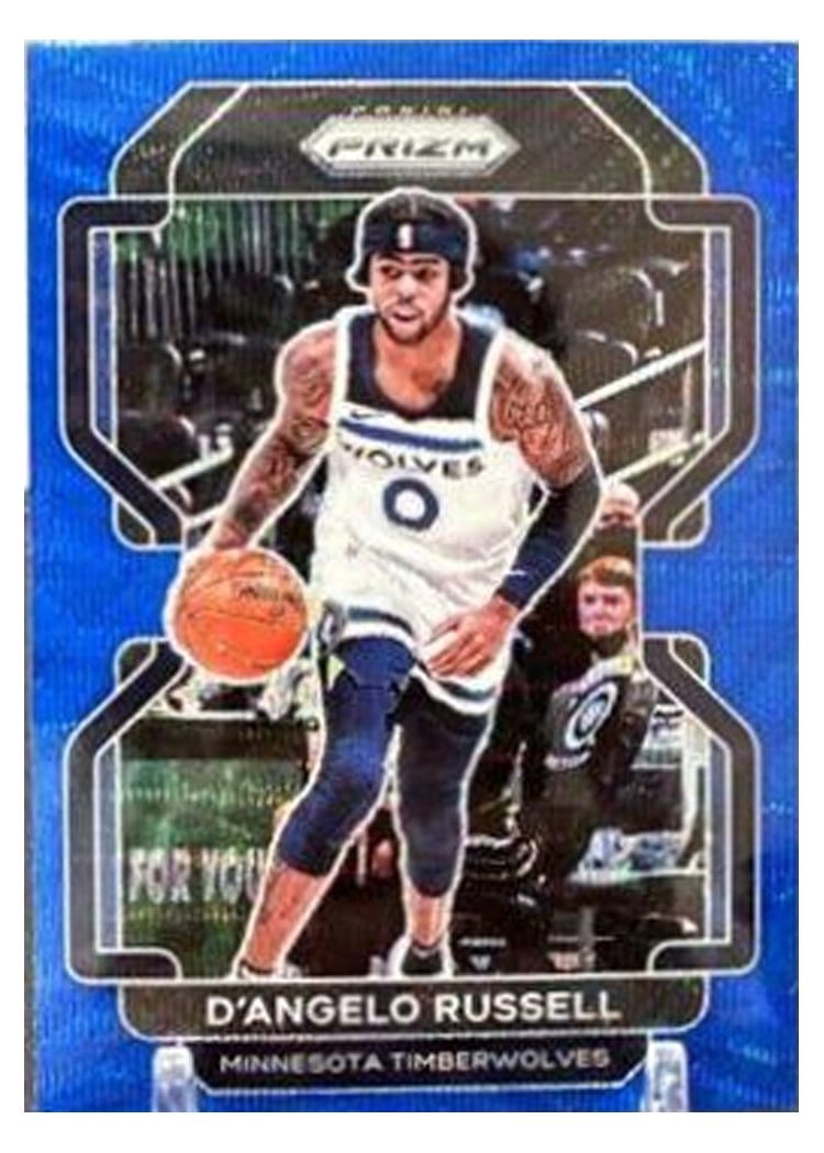2021-22 Panini Prizm Base Set D'Angelo Russell #52 card