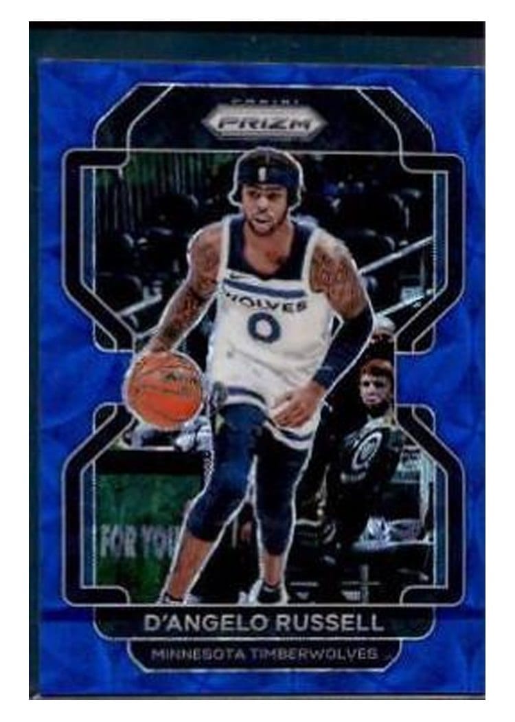 2021-22 Panini Prizm Base Set D'Angelo Russell #52 card