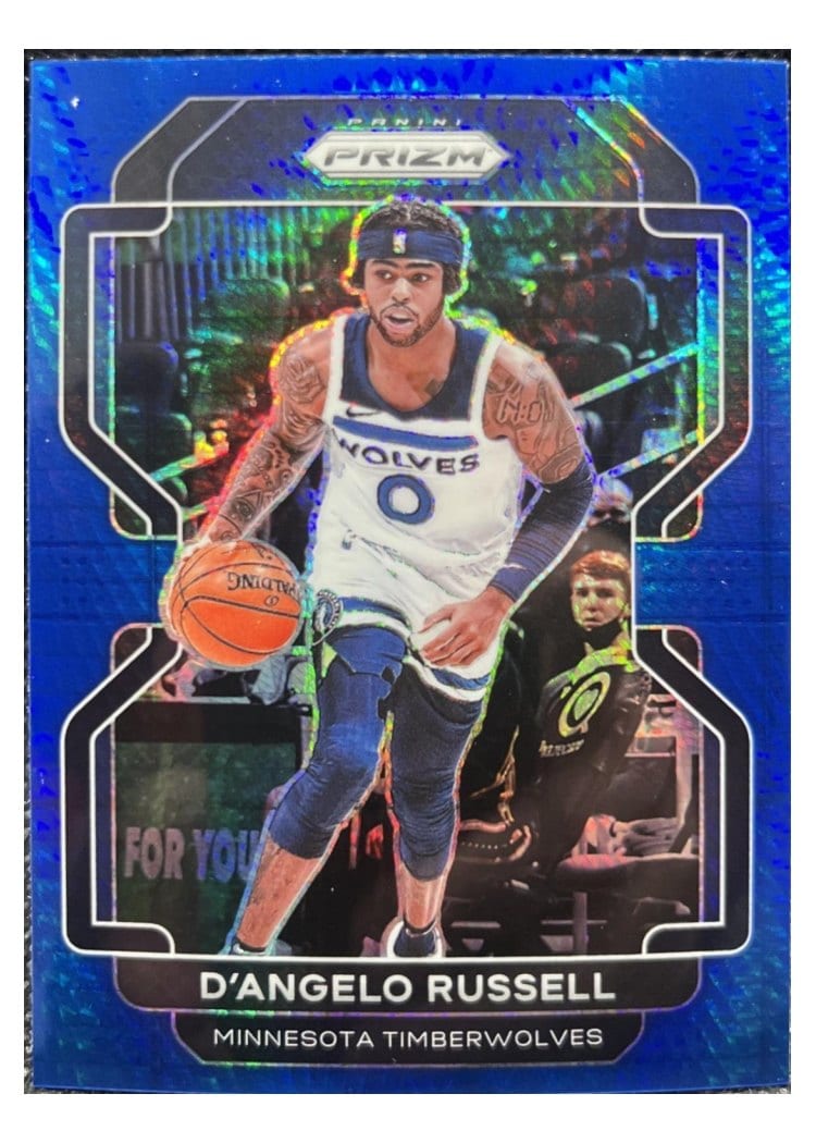 2021-22 Panini Prizm Base Set D'Angelo Russell #52 card