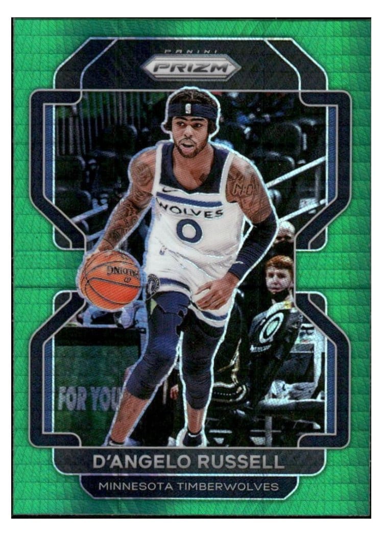 2021-22 Panini Prizm Base Set D'Angelo Russell #52 card