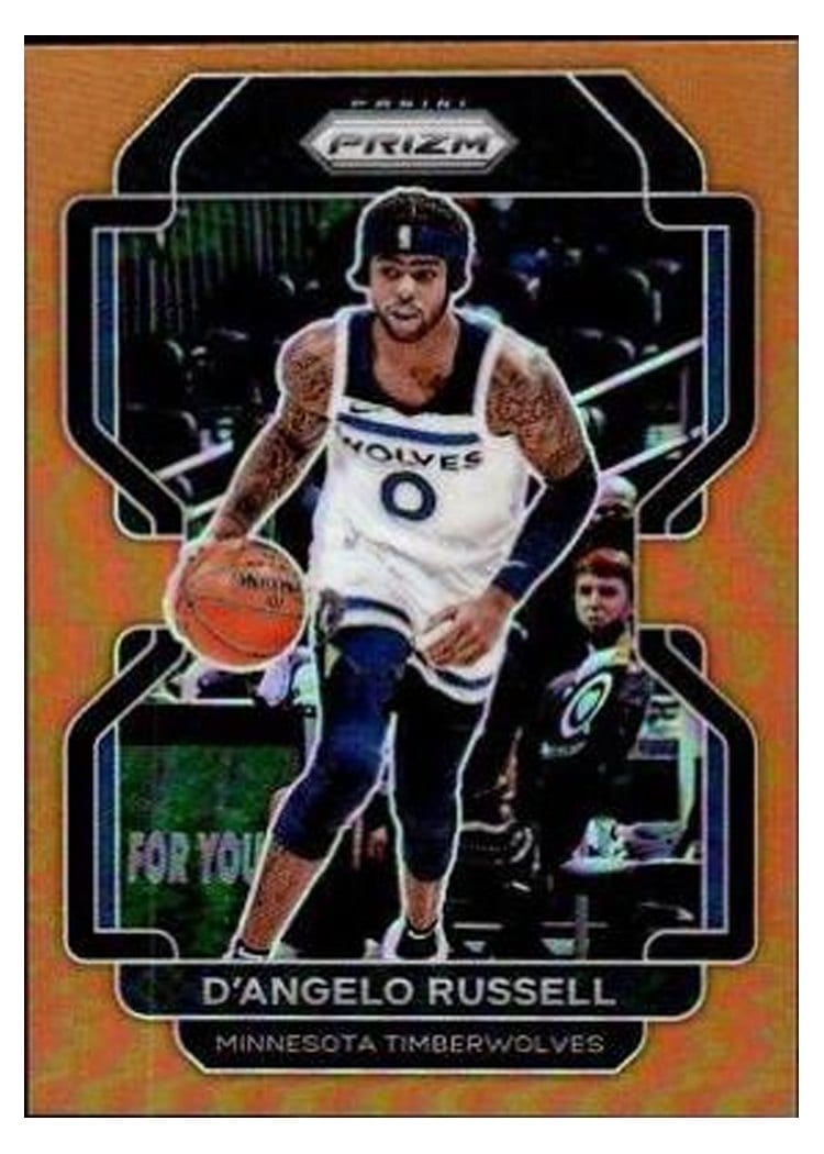 2021-22 Panini Prizm Base Set D'Angelo Russell #52 card