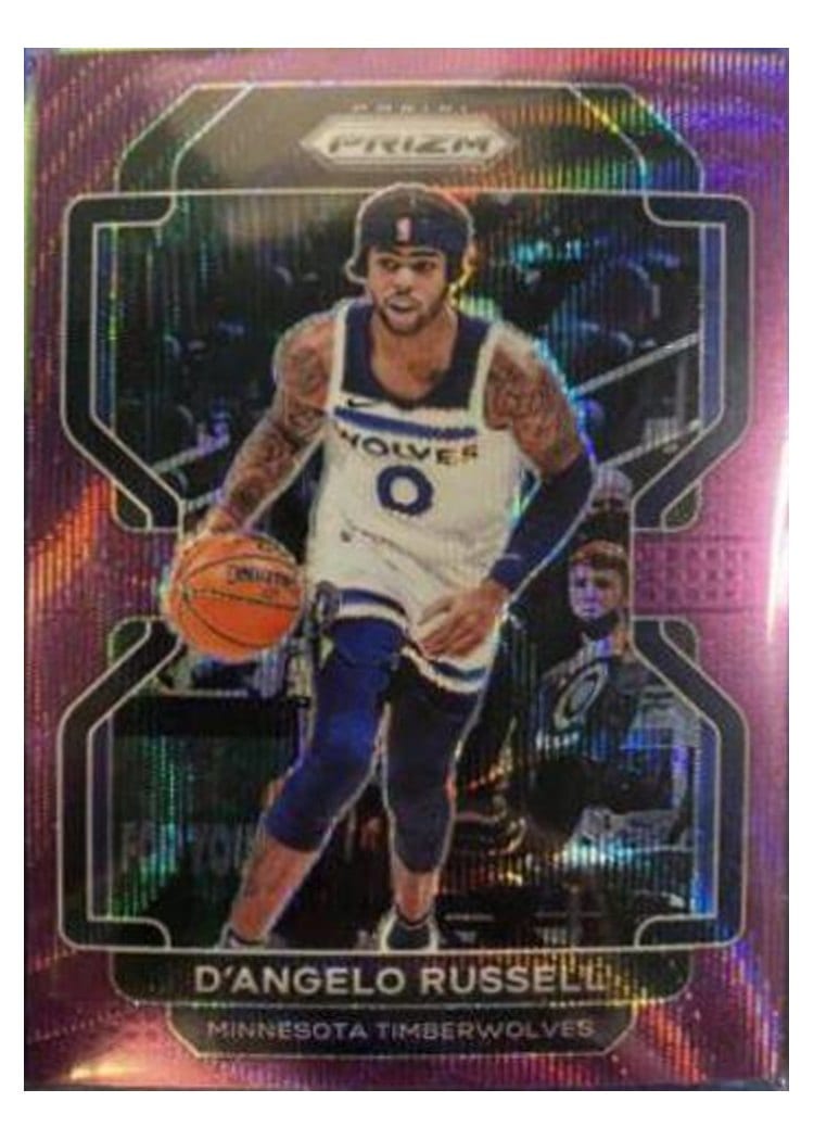 2021-22 Panini Prizm Base Set D'Angelo Russell #52 card
