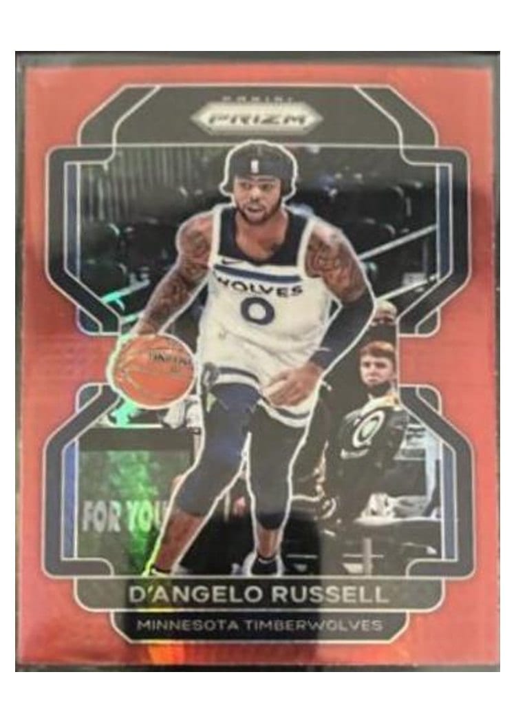 2021-22 Panini Prizm Base Set D'Angelo Russell #52 card