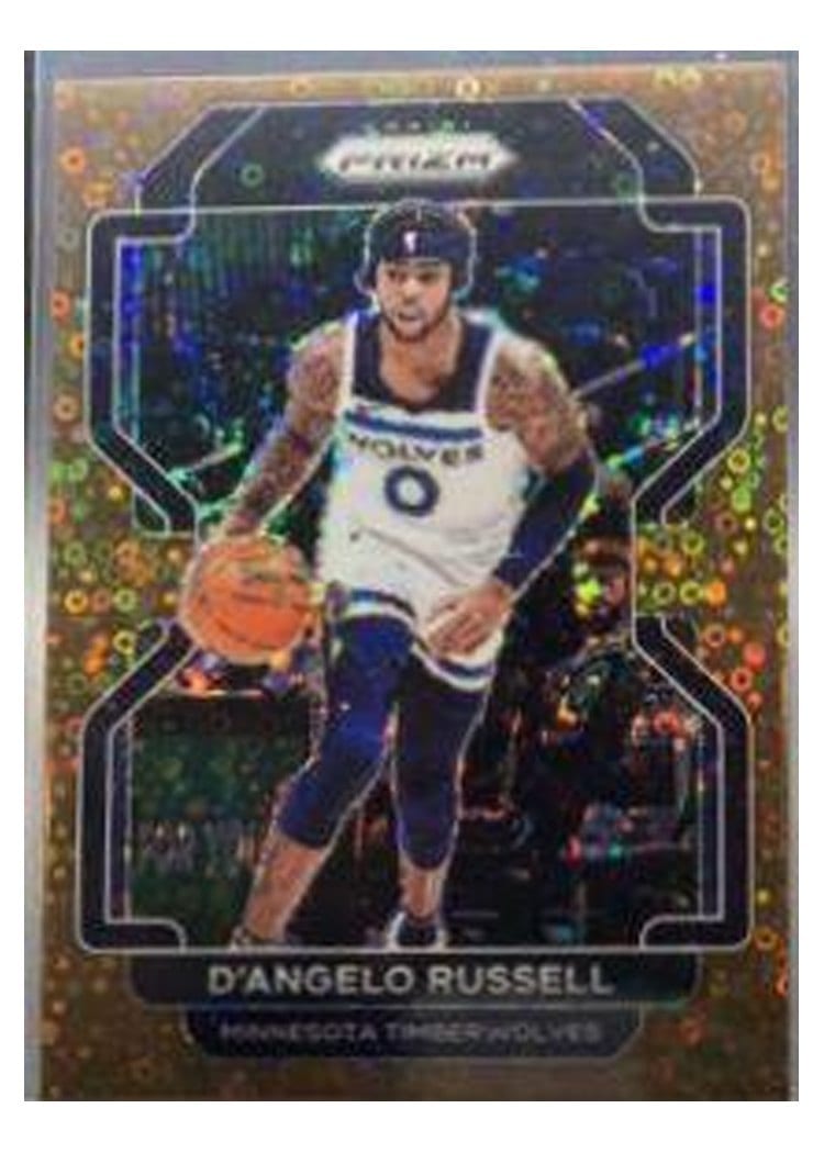 2021-22 Panini Prizm Base Set D'Angelo Russell #52 card