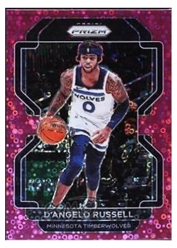 2021-22 Panini Prizm Base Set D'Angelo Russell #52 card