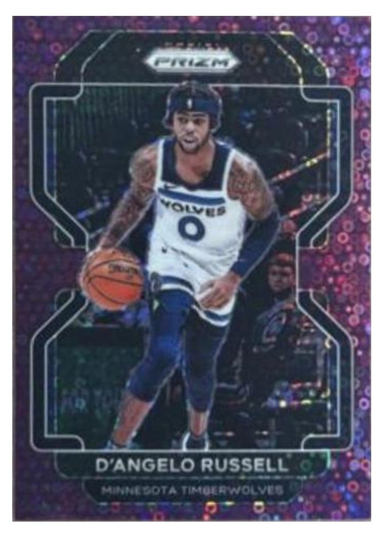 2021-22 Panini Prizm Base Set D'Angelo Russell #52 card