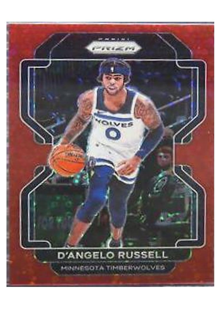 2021-22 Panini Prizm Base Set D'Angelo Russell #52 card