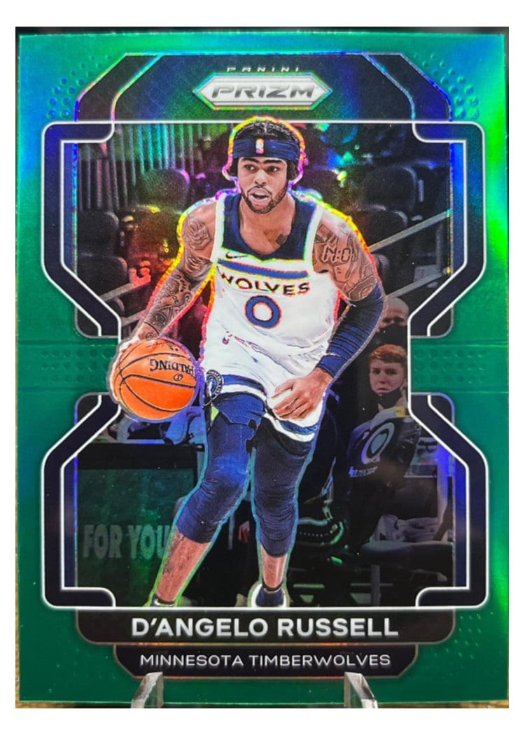 2021-22 Panini Prizm Base Set D'Angelo Russell #52 card