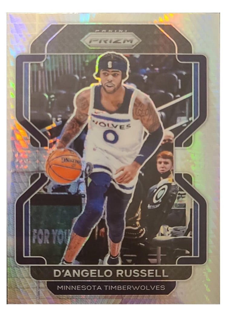 2021-22 Panini Prizm Base Set D'Angelo Russell #52 card