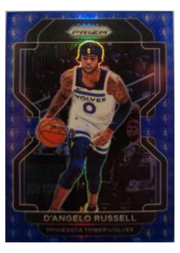 2021-22 Panini Prizm Base Set D'Angelo Russell #52 card