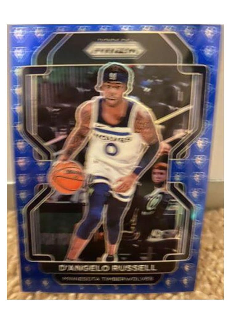 2021-22 Panini Prizm Base Set D'Angelo Russell #52 card