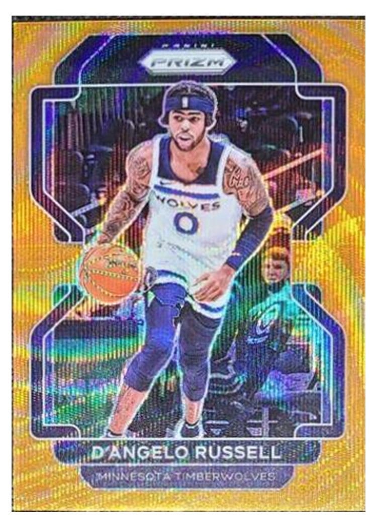 2021-22 Panini Prizm Base Set D'Angelo Russell #52 card