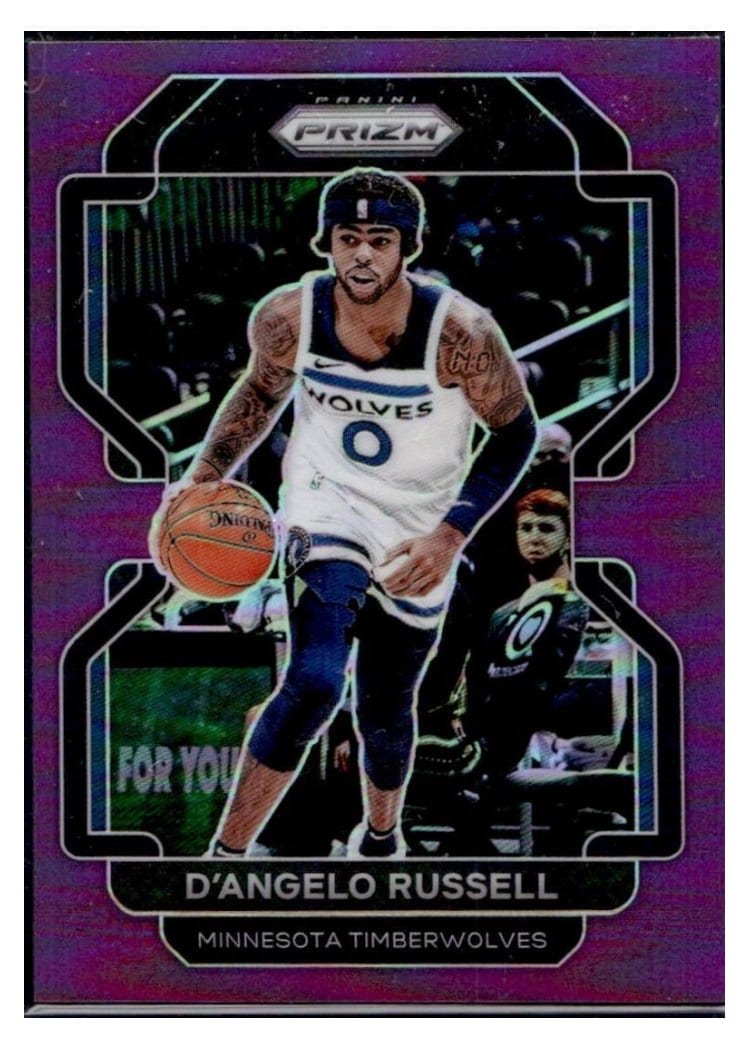 2021-22 Panini Prizm Base Set D'Angelo Russell #52 card