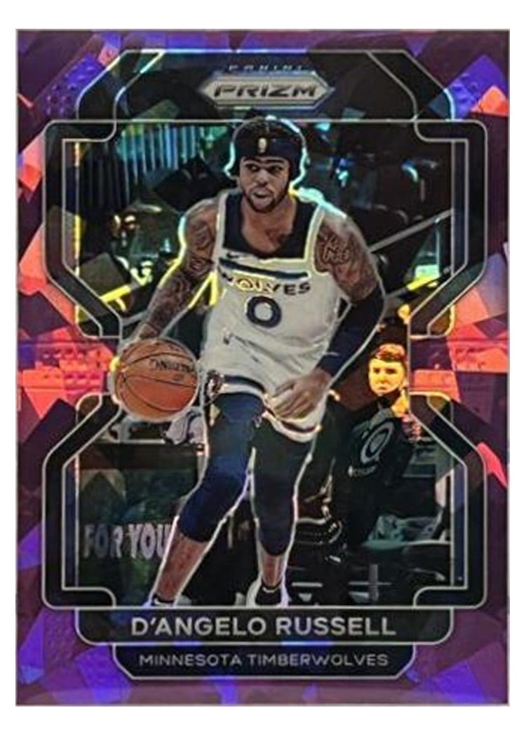 2021-22 Panini Prizm Base Set D'Angelo Russell #52 card