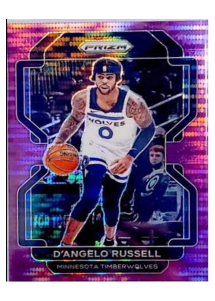 2021-22 Panini Prizm Base Set D'Angelo Russell #52 card